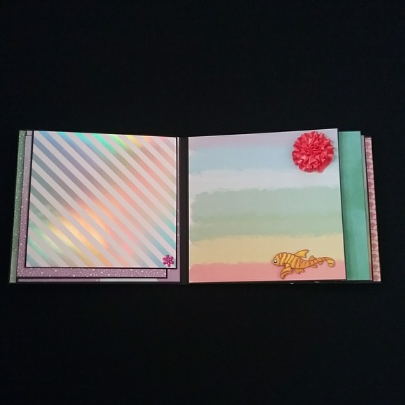 Handmade photo / junk albums Mermaids - Picture 7 of 8